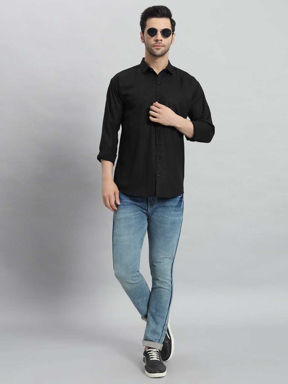 YNF POLYCOTTON AAI 606 WHOLESALE MENS SHIRTS MANUFACTURER